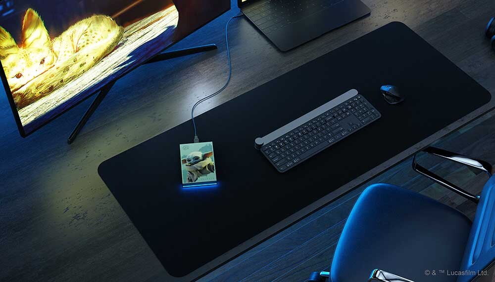 希捷发布《星战》主题移动硬盘：2TB容量 RGB灯效