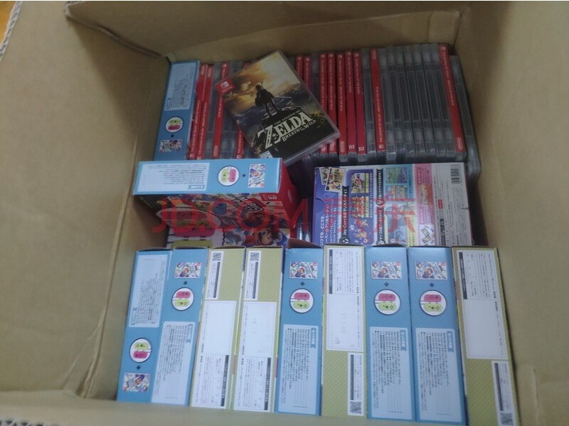 海关法拍一大批PS5和NS主机 以65.5万人民币拍出