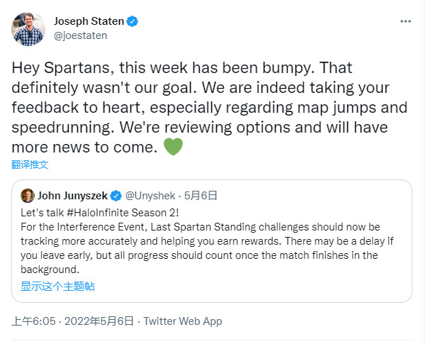 343承认《光环：无限》第二赛季首发崩盘 武器卡壳bug将修复