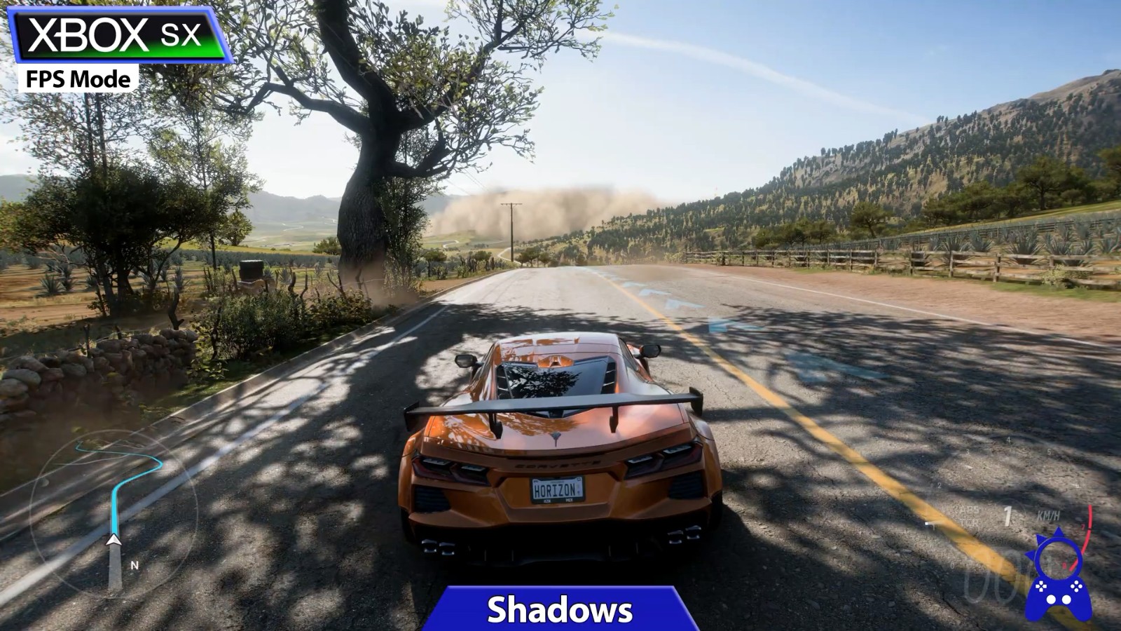 《极限竞速：地平线5》Steam  Deck和Xbox版画面对比