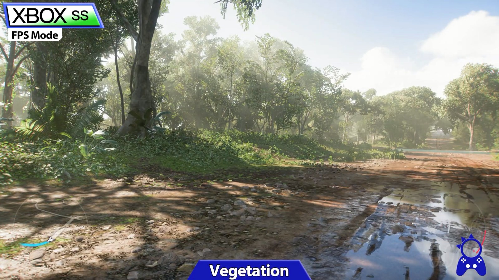 《极限竞速：地平线5》Steam  Deck和Xbox版画面对比