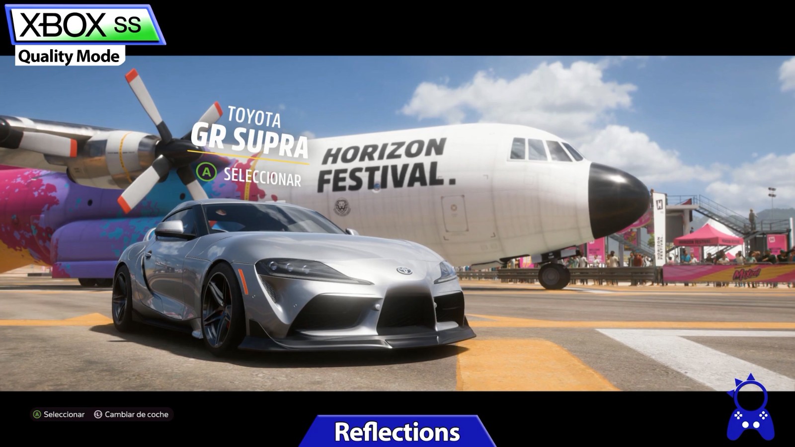 《极限竞速：地平线5》Steam  Deck和Xbox版画面对比