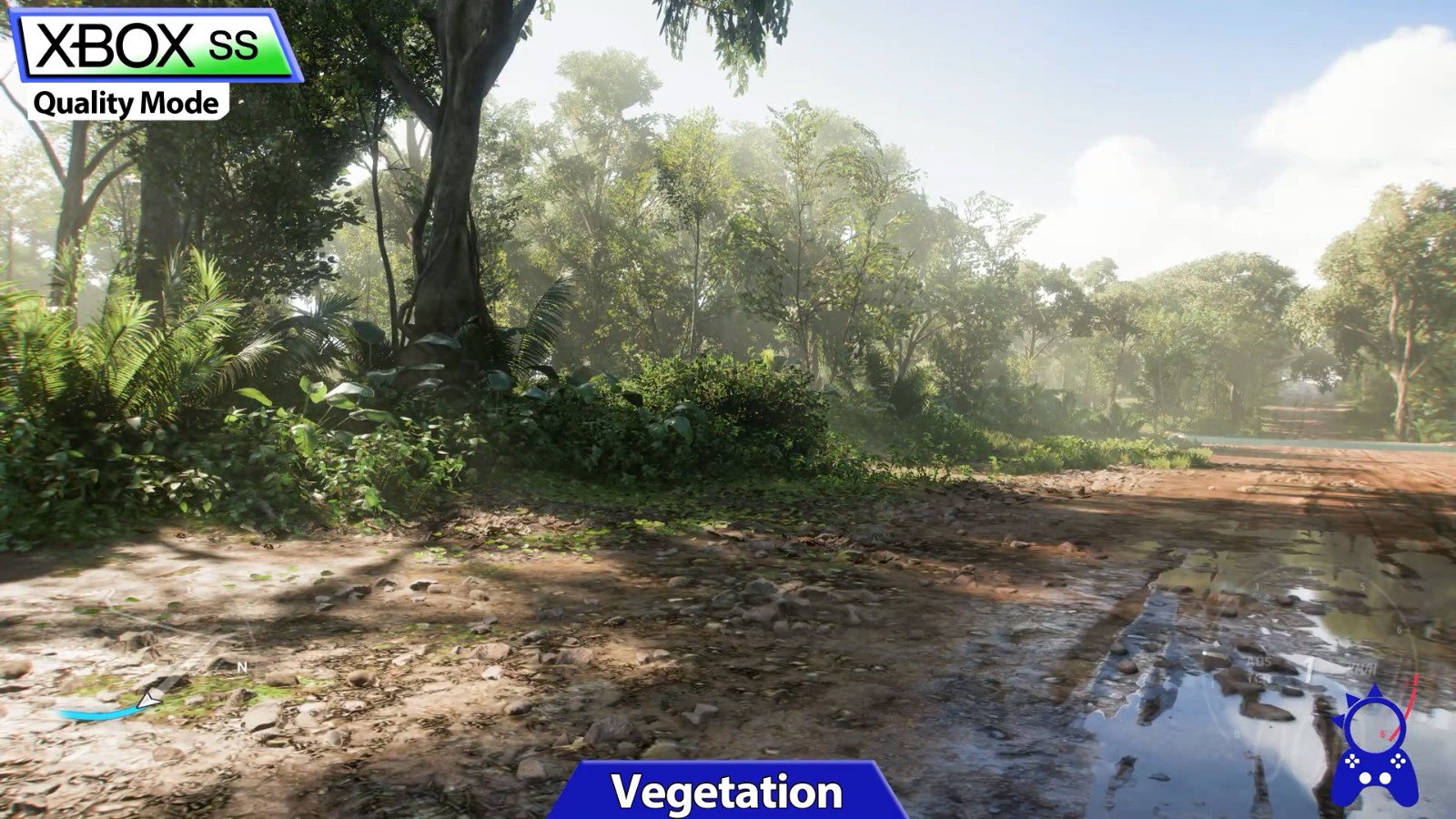 《极限竞速：地平线5》Steam  Deck和Xbox版画面对比