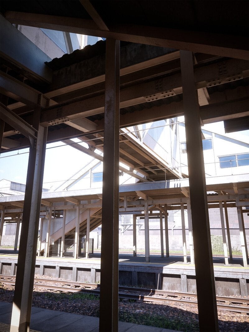 虚幻5引擎打造日本富山县火车站 几乎能以假乱真