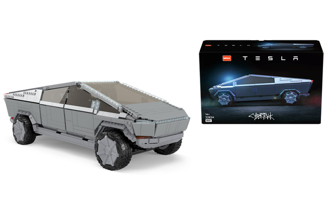 美泰玩具推特斯拉电动皮卡模型 完美还原近期发售