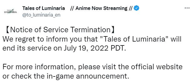 万代原创《传说》系列新手游7月关服 运营不满一年