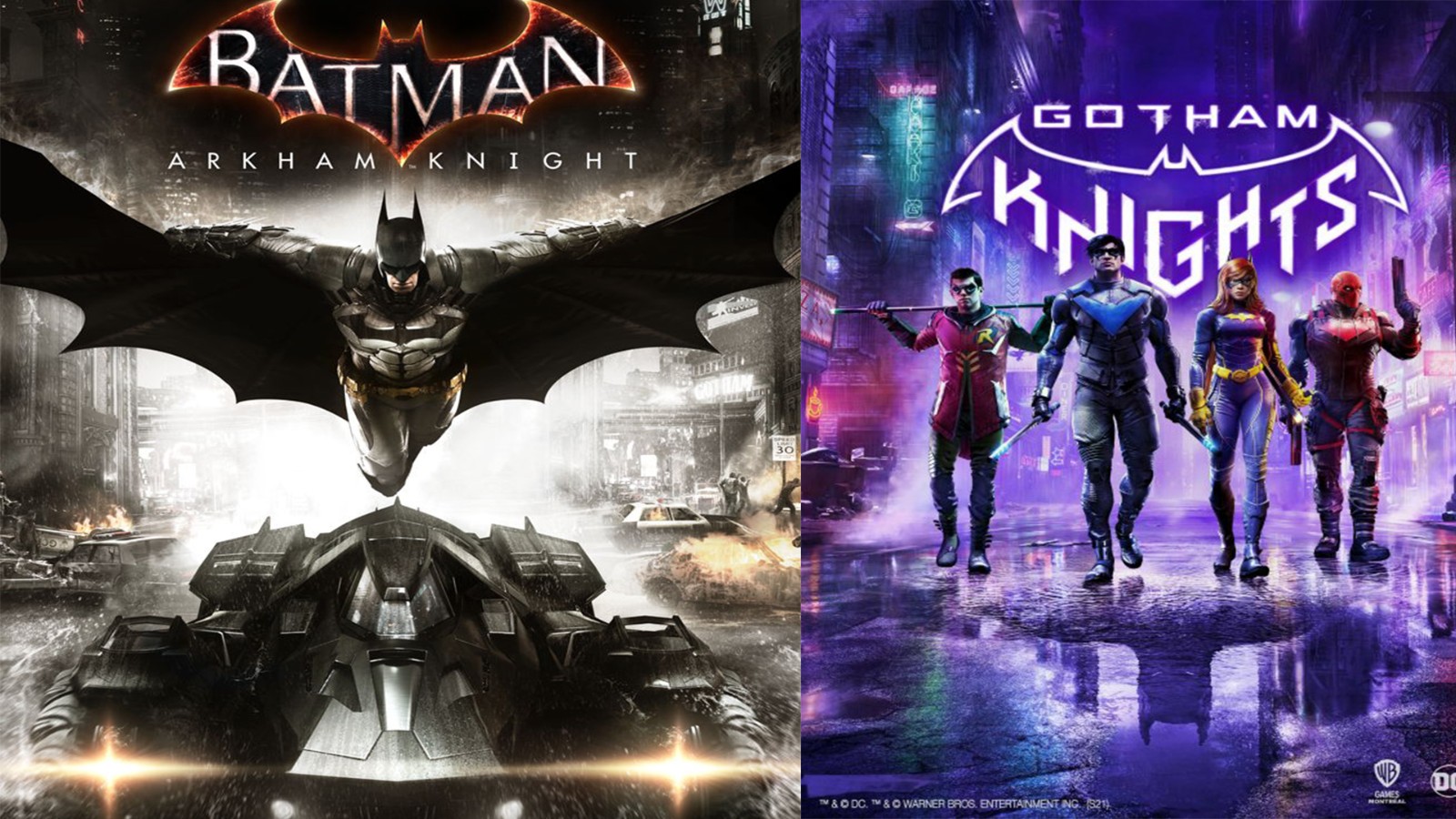 《哥谭骑士》与《蝙蝠侠阿卡姆》对比 新作画面不如旧作？