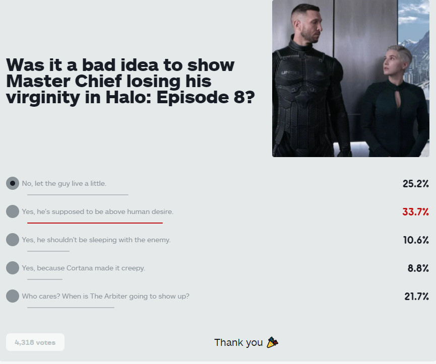 士官长不再是处男！《光环》真人剧引起粉丝批评