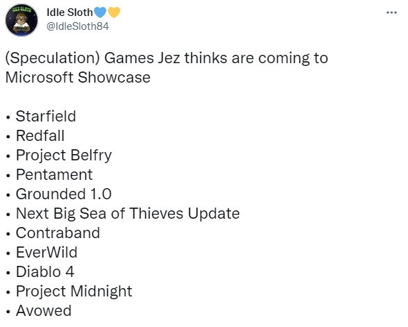 Xbox展会新消息:《星空》《暗黑4》等。将被揭开。