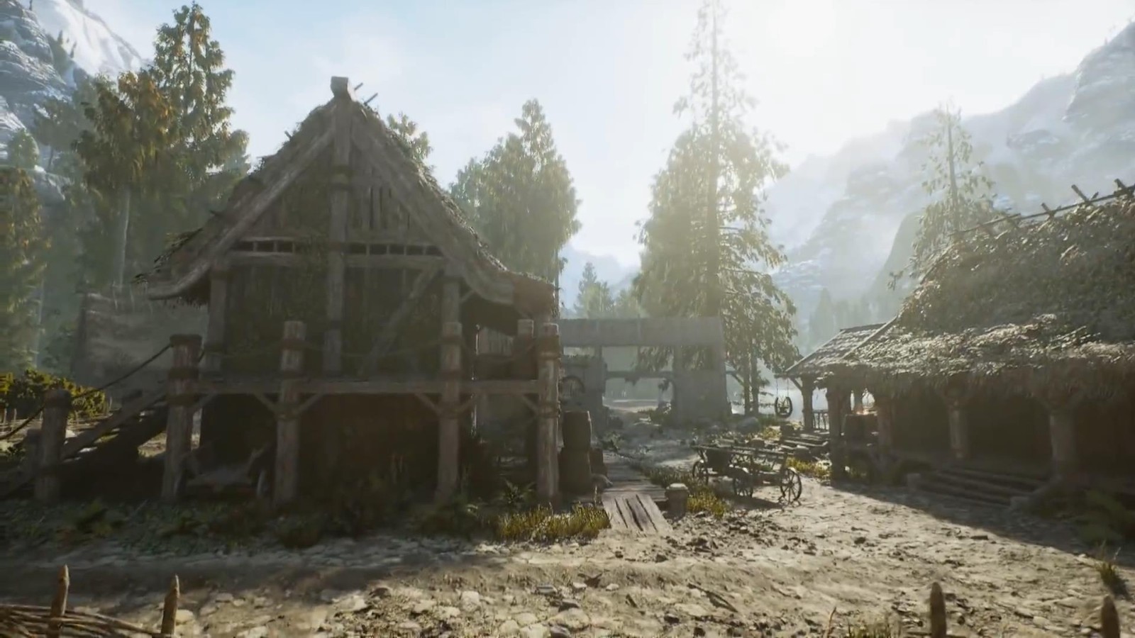 虚幻5打造《上古卷轴5》绝美溪木镇 遗憾没鸡神