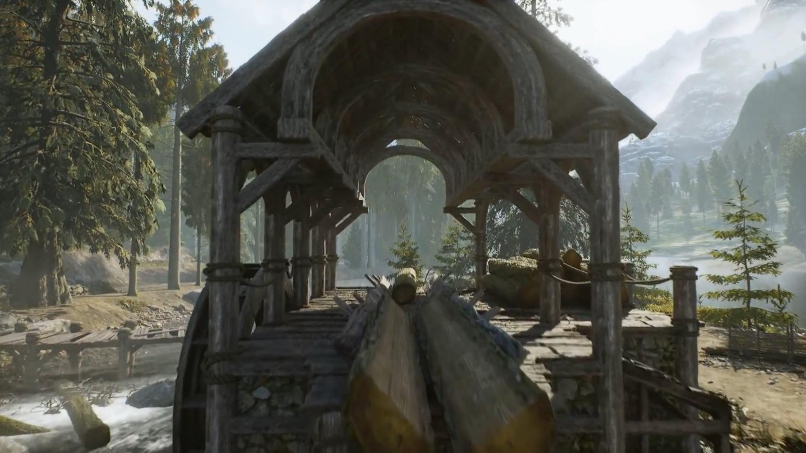 虚幻5打造《上古卷轴5》绝美溪木镇 遗憾没鸡神