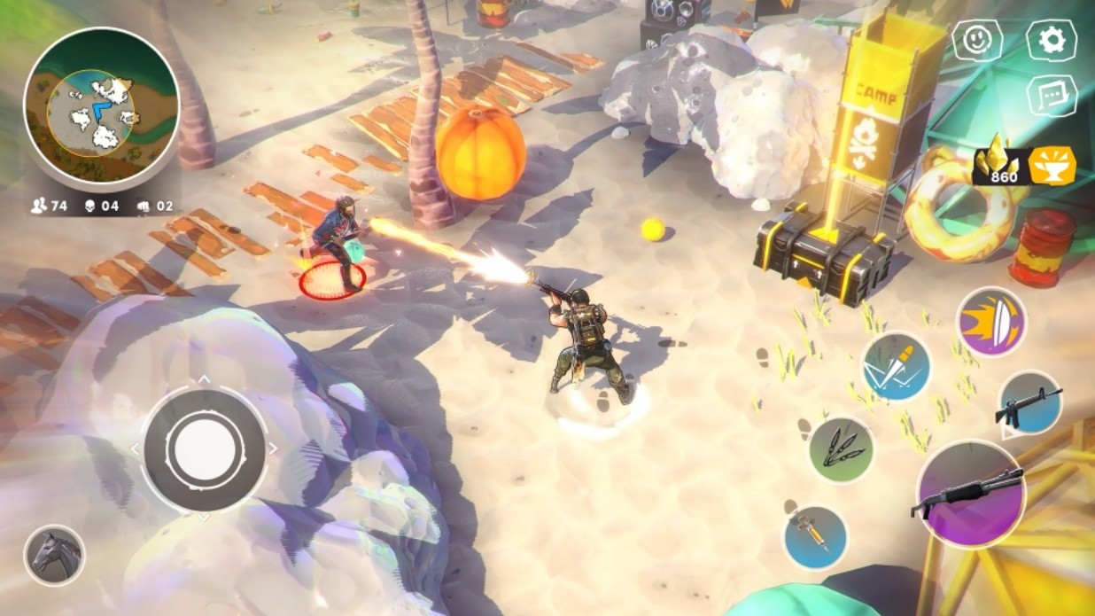 育碧免费大逃杀手游《狂野竞技场幸存者》曝光