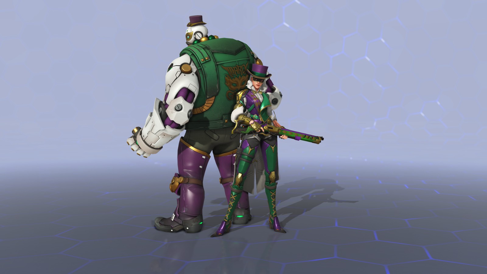 《守望先锋》周年庆精彩专辑第二弹，黄金供应在线赠送。