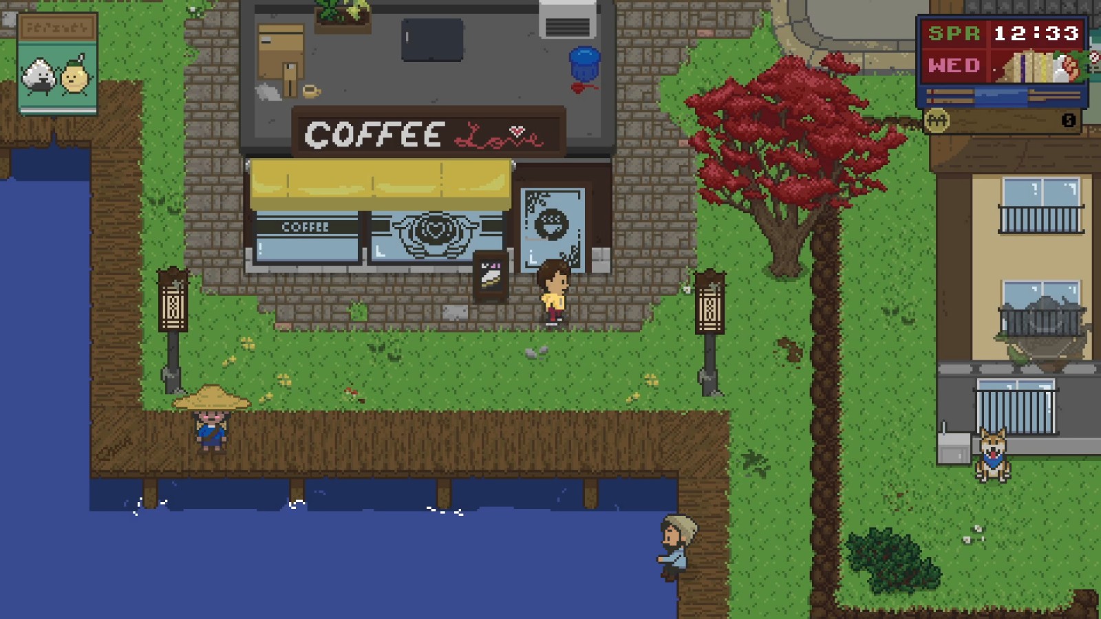 像素生活模拟《Spirittea》2022年发售  支持简中