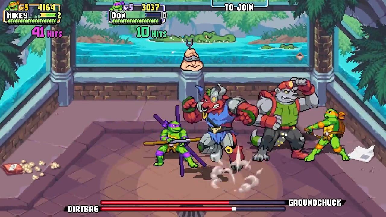 《忍者神龟：施莱德的复仇》琐事视频展示开发画面