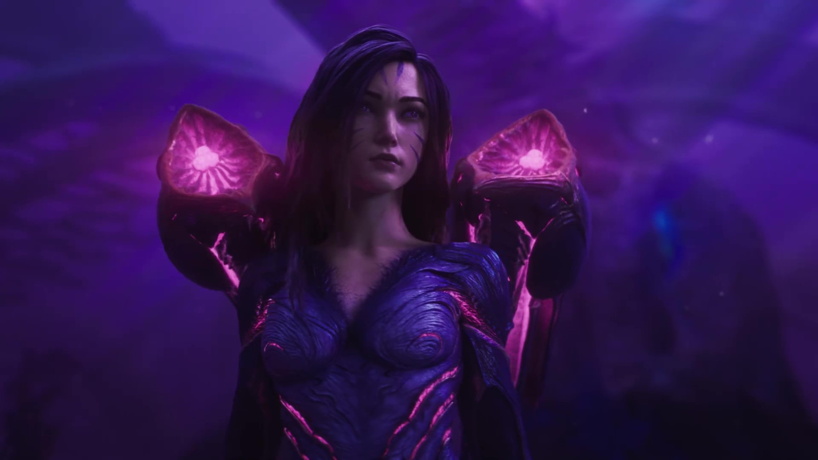 《英雄联盟》新英雄CG虚空女王“贝尔维斯”