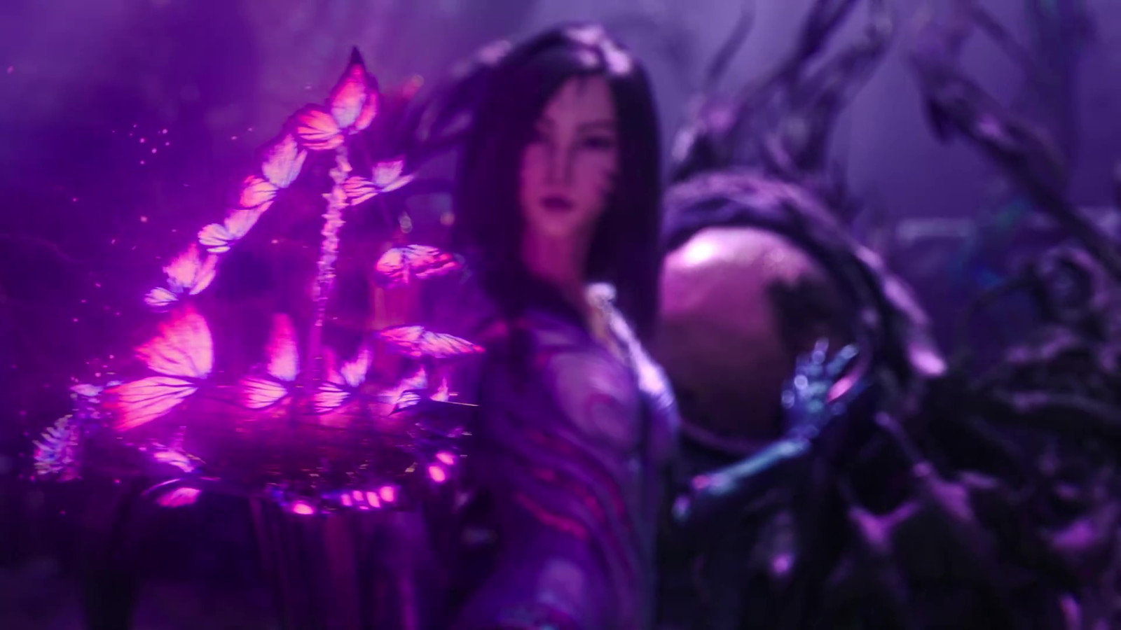 《英雄联盟》新英雄CG 虚空女皇“卑尔维斯”