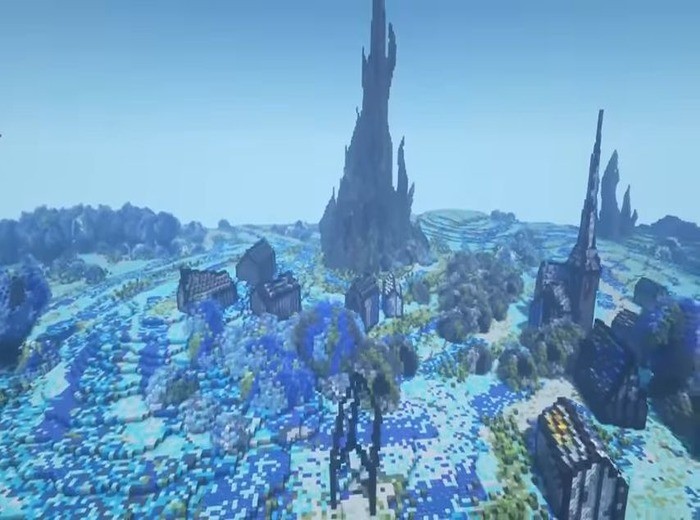 玩家在《我的世界》打造梵高名画星月夜 探索乐趣十足