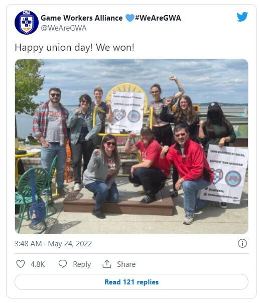 Raven Software员工投票决定成立动视暴雪工会