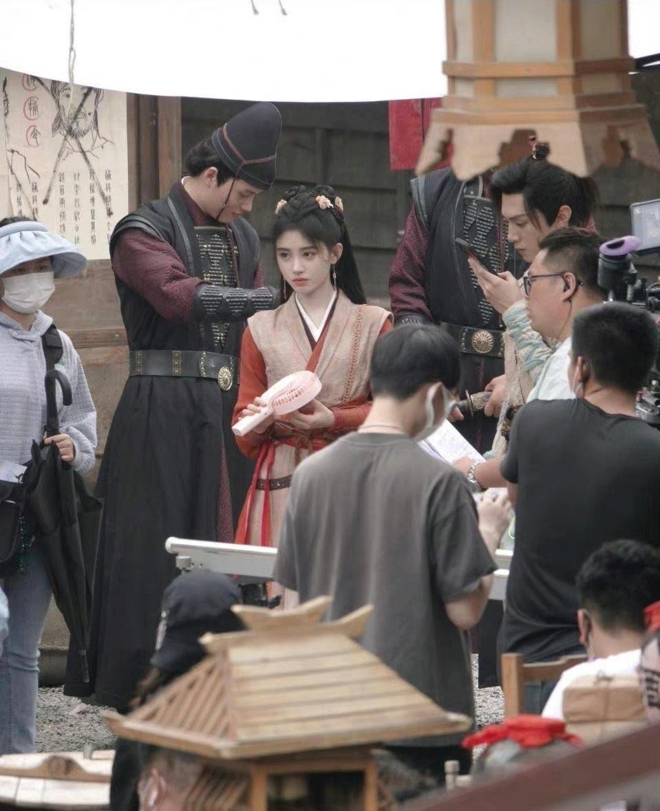 《仙剑奇侠传4》电视剧新路透图 鞠婧祎真美丽