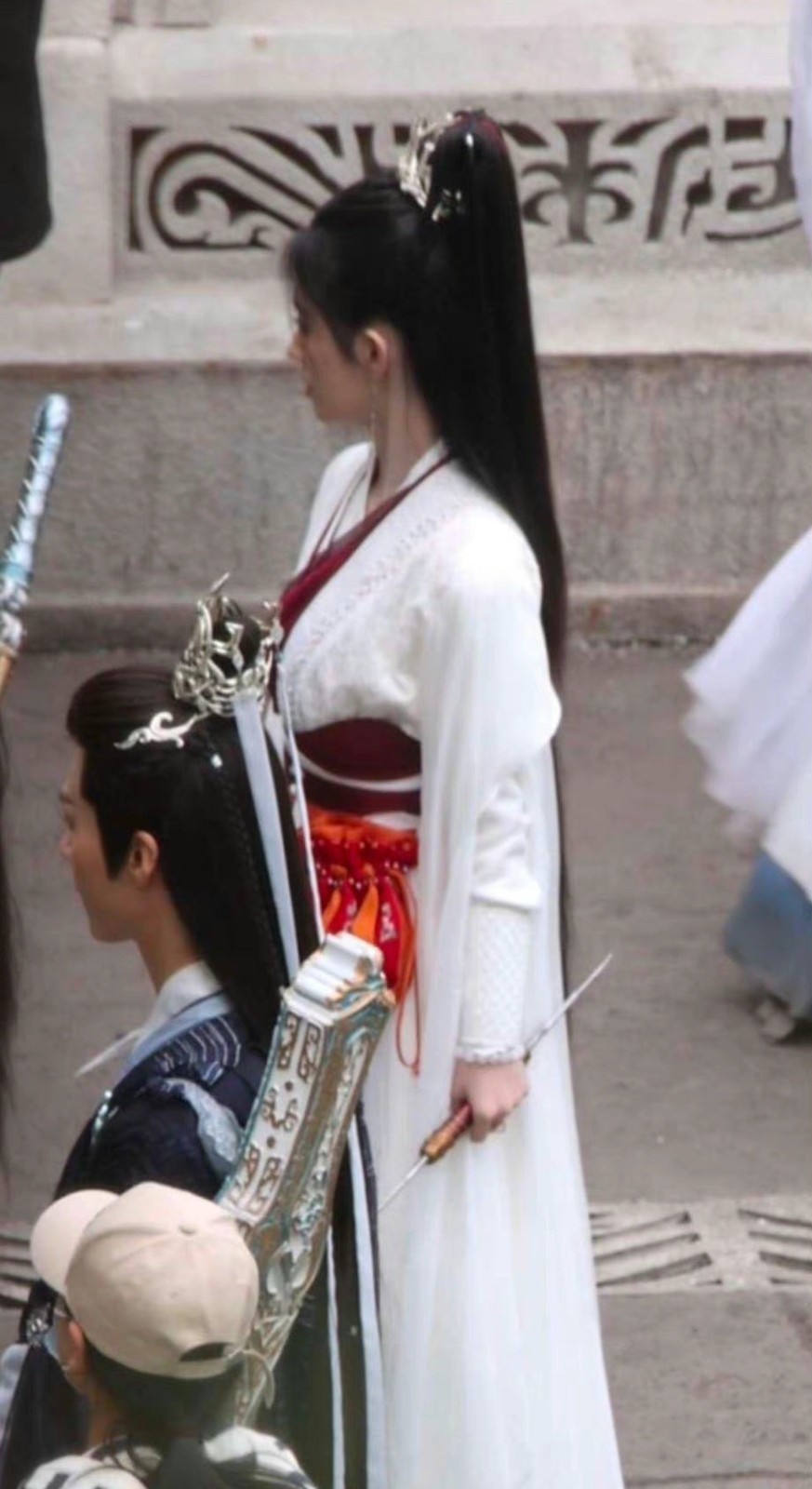 《仙剑奇侠传4》电视剧新路透图 鞠婧祎真美丽