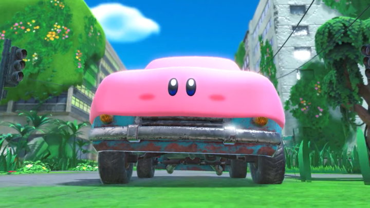 《星之卡比 探索发现》新CM 卡比要对你的车下嘴了