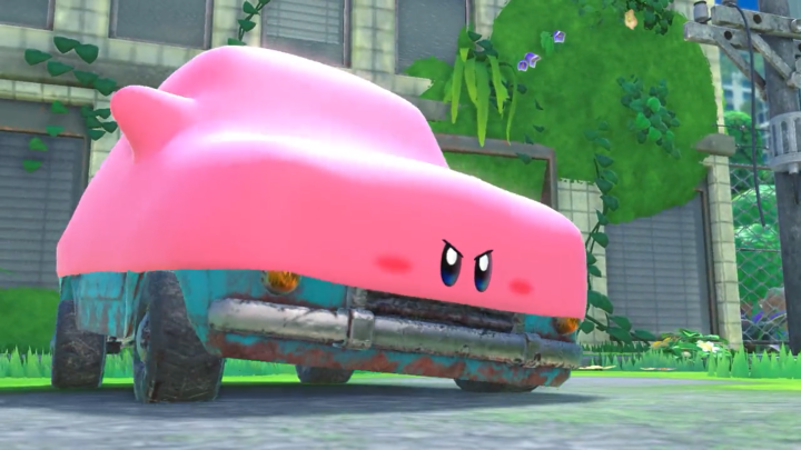 《星之卡比 探索发现》新CM 卡比要对你的车下嘴了