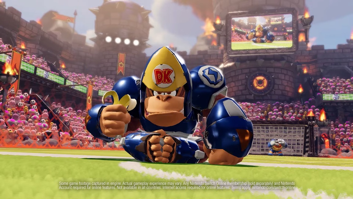 《马力欧激战前锋：战斗联赛》新广告显示网战功能。