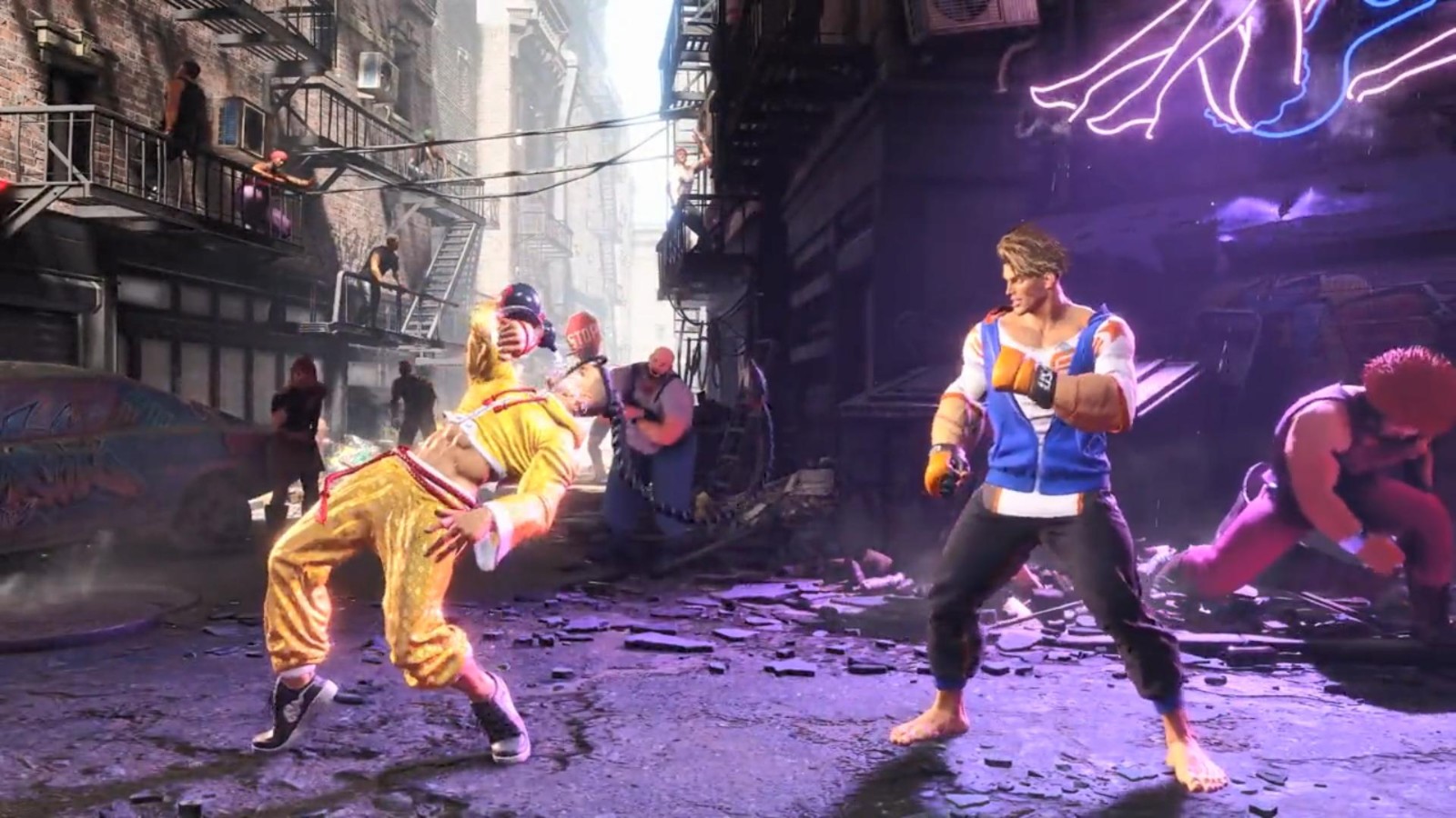 《街头霸王6》新角色“杰米”演示 打醉拳跳霹雳舞