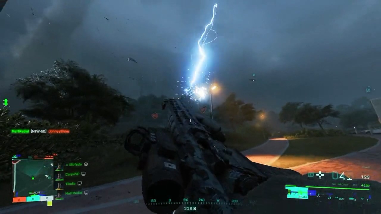 Bug还是彩蛋？《战地2042》出现超震撼闪电风暴