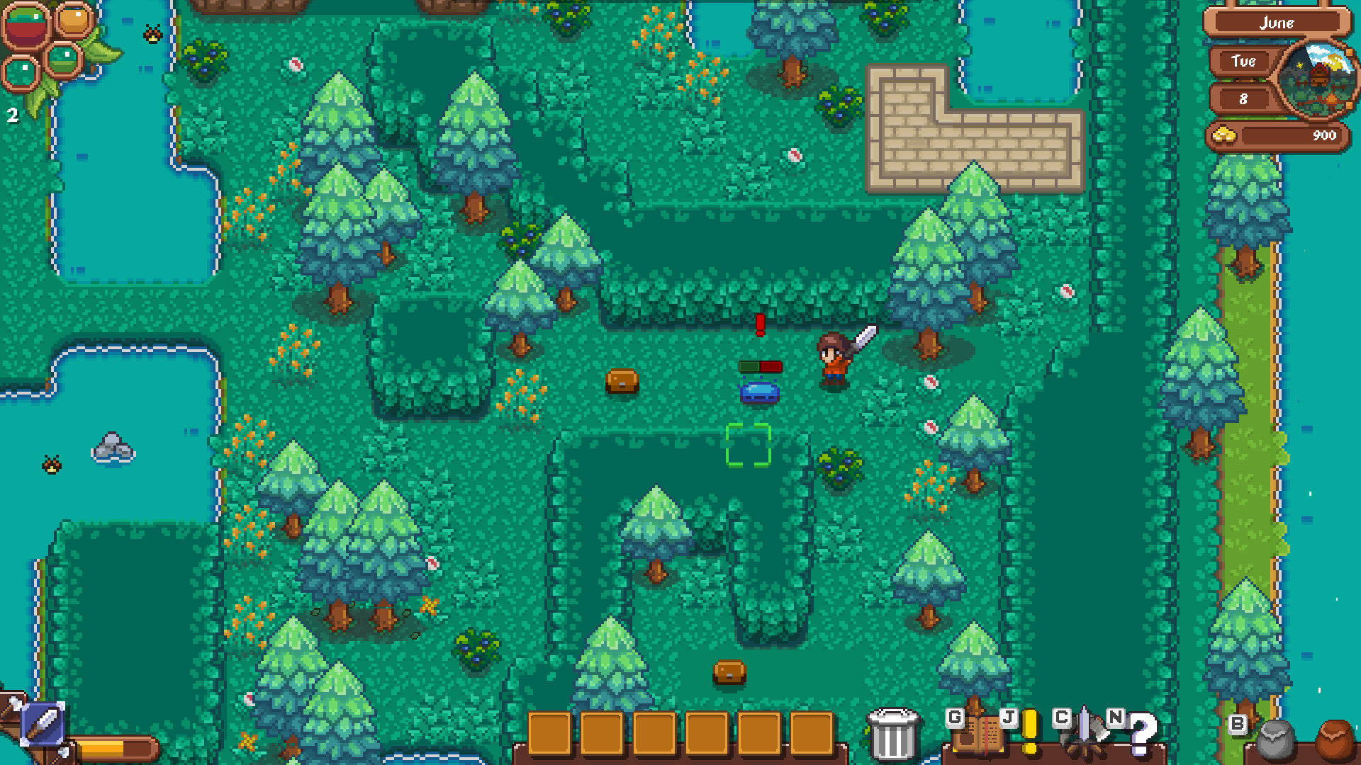 《像素郡物语》上线Steam页面 支持简繁体中文