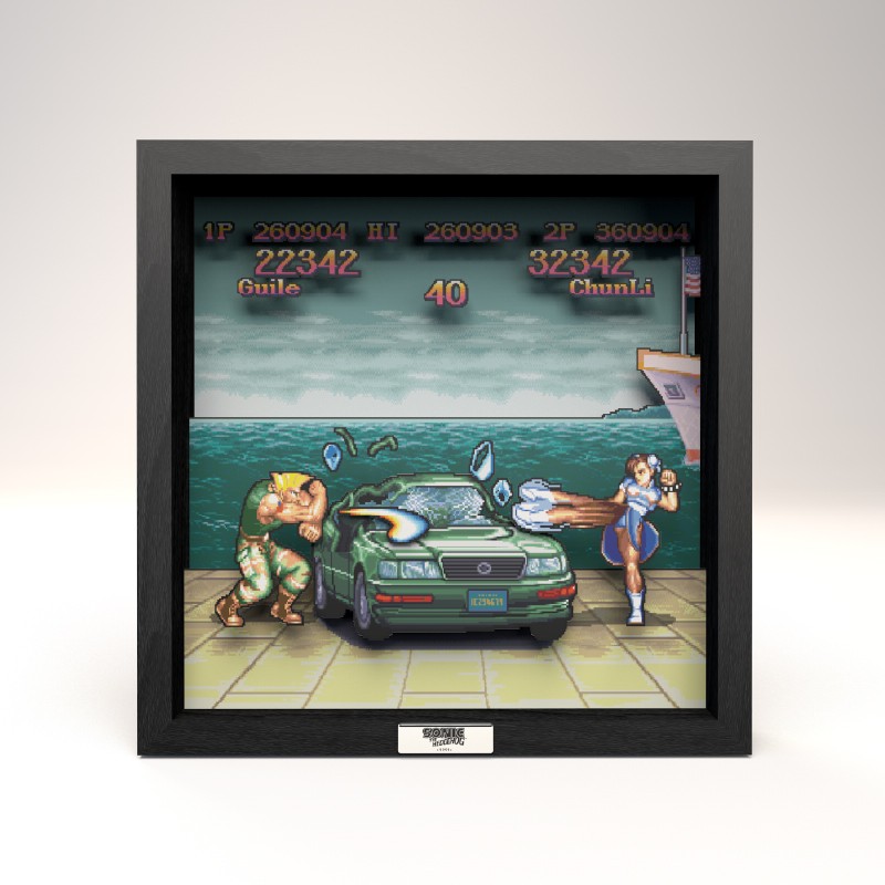 3D立体画箱推新品 主题来自《街霸3》经典场面