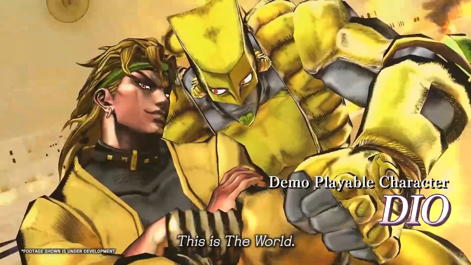 《JOJO群星之战R》试玩版6月16日上线 支持PS4和PS5