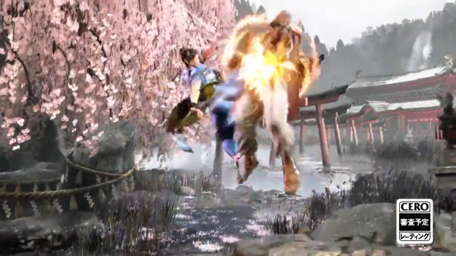 《街霸6》“春丽”的招式展现出飘逸的意境。