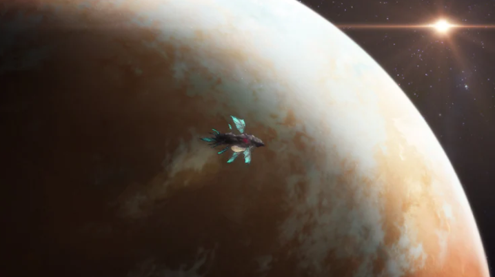 Netflix太空动画《exception》新剧照 天野喜孝人设