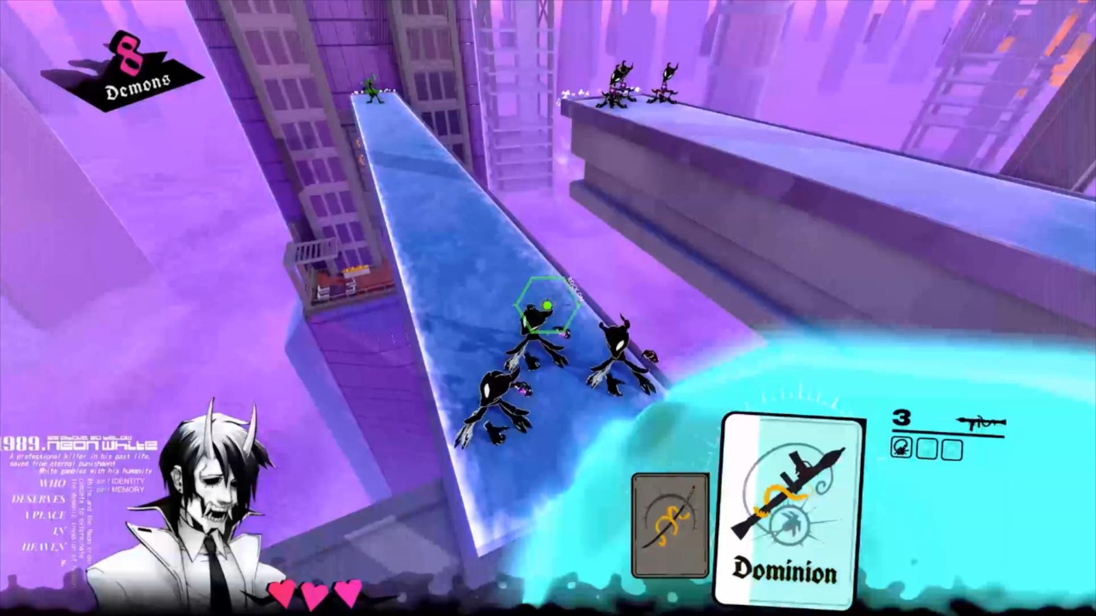 FPS新作《Neon White》6月16日发售 新预告片赏