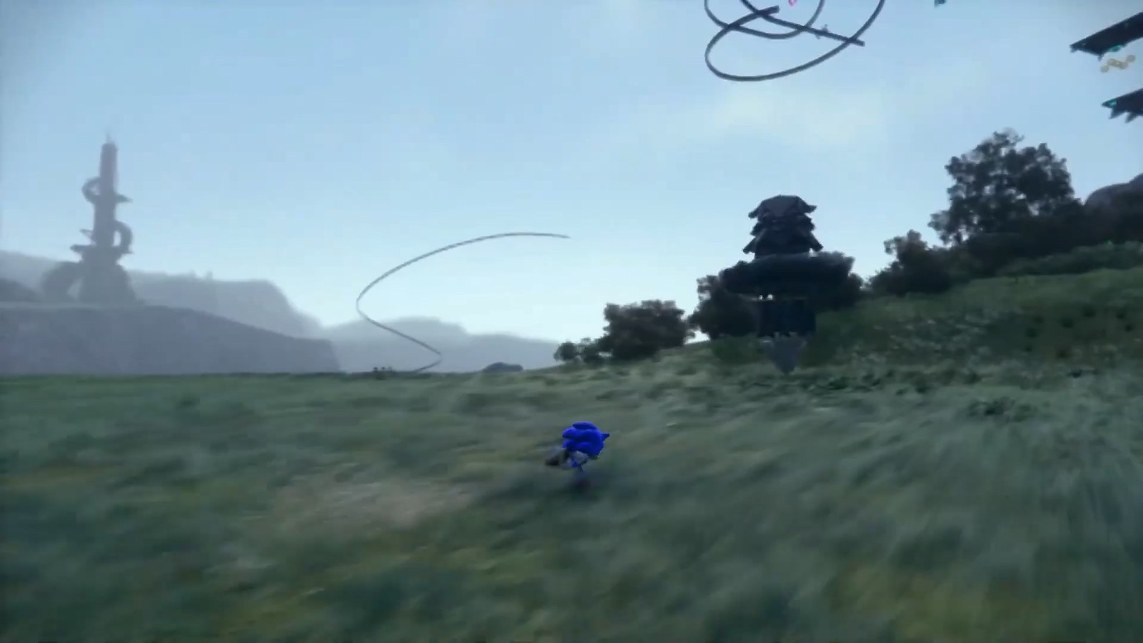 《索尼克：边境》5分钟实机演示 看索尼克飞檐走壁