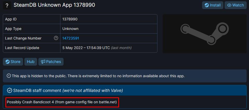 传闻:《古惑狼4》或将登陆Steam。