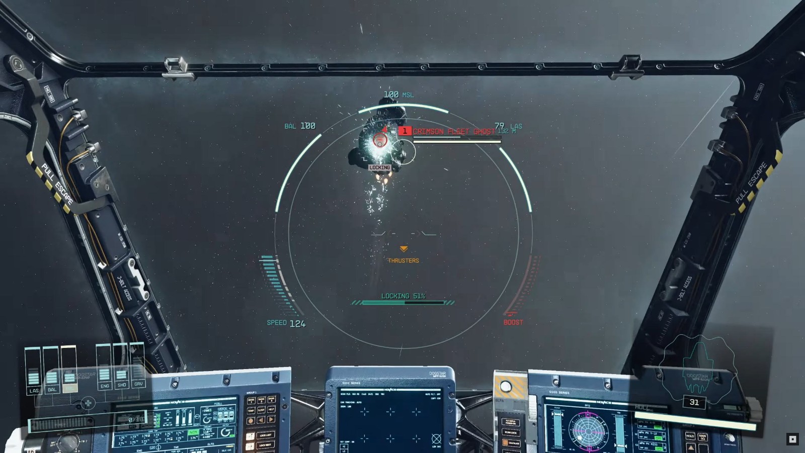 《星空》独特的空战游戏，灵感来自机甲和FTL。