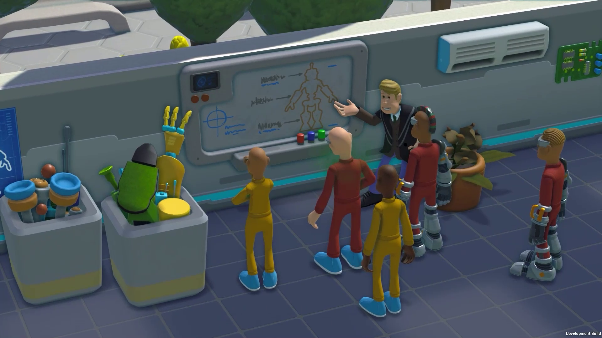 《双点校园》新预告片情报 揭秘机器人系