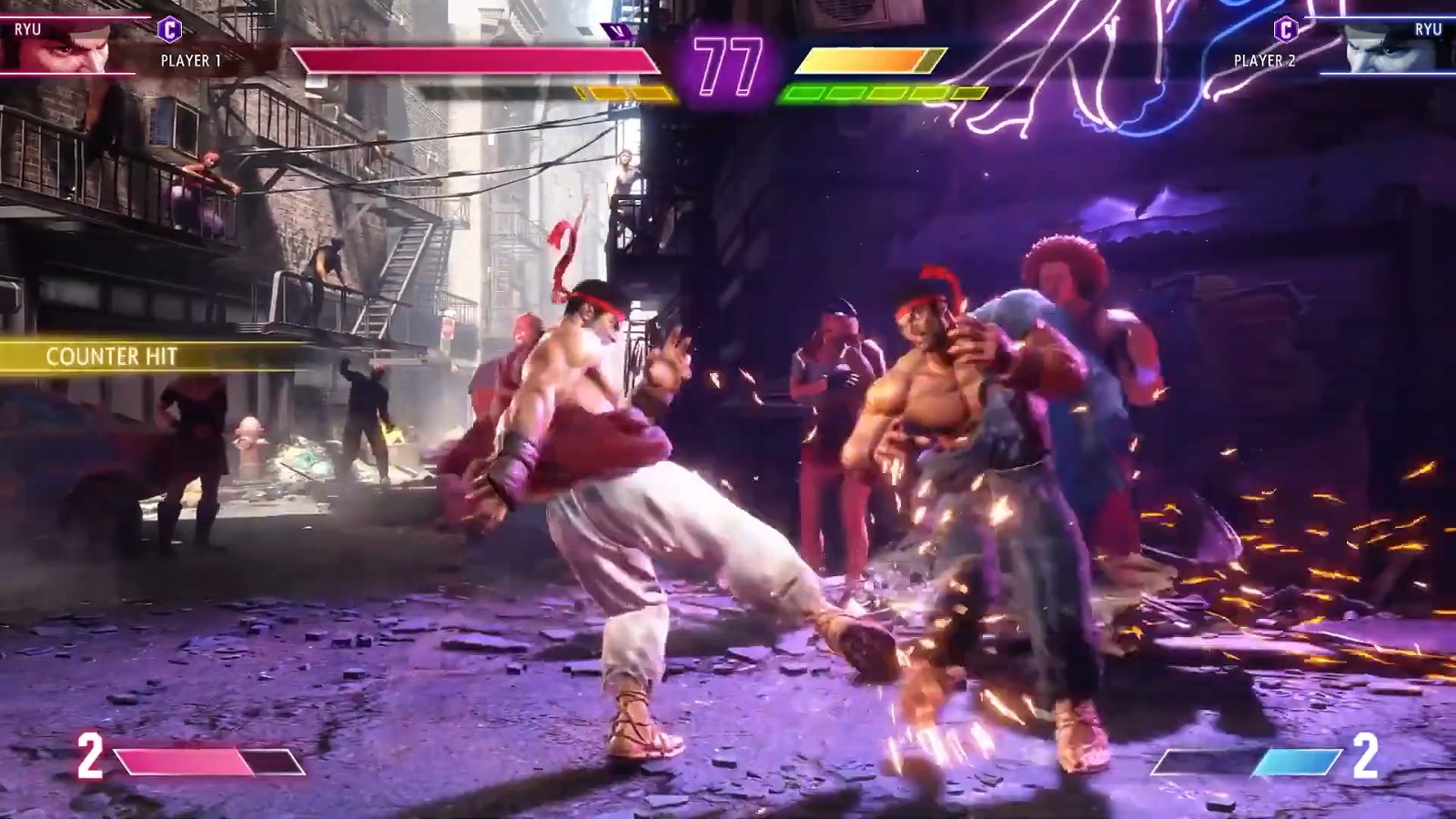 《街头霸王6》21分钟实机演示 隆、春丽登场