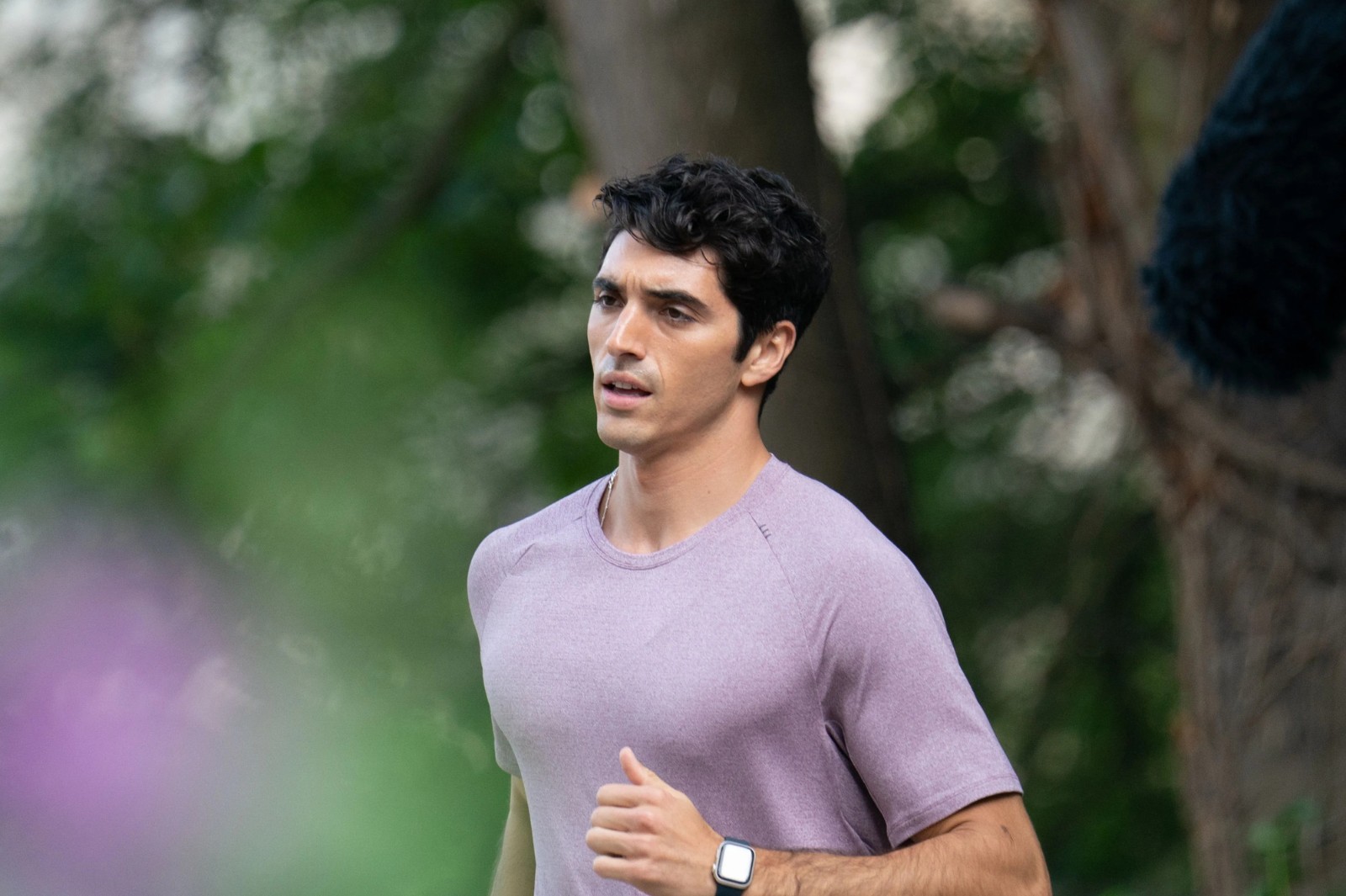 同性爱情电影《星条红与皇室蓝》曝光片场照