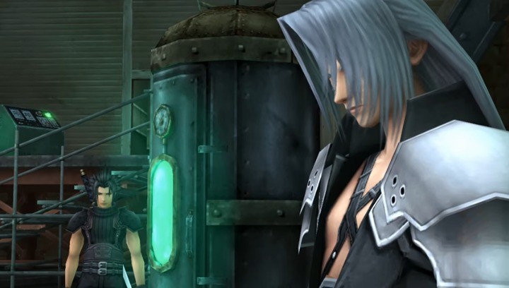 更像重制 《最终幻想7：核心危机 重聚》与原作对比