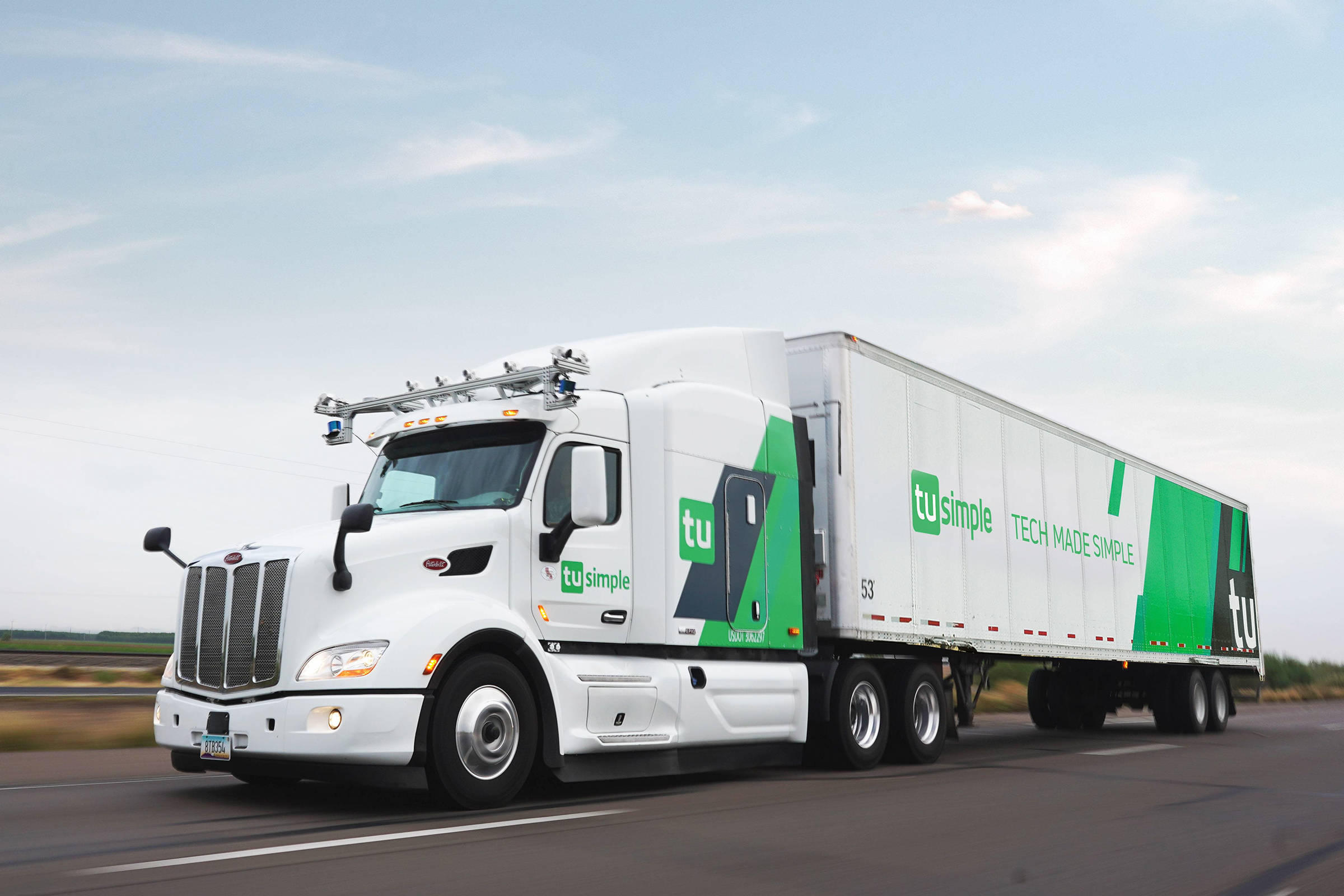 自动驾驶卡车的浪潮正在到来。美国50万卡车司机准备好了吗？