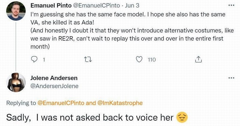 传《生化4重制版》艾达王换动捕演员 华裔美女引热议