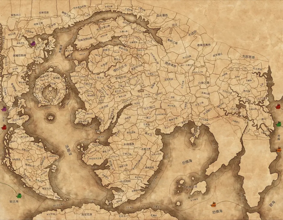 《全面战争: 战锤3》 超凡帝国地图揭露