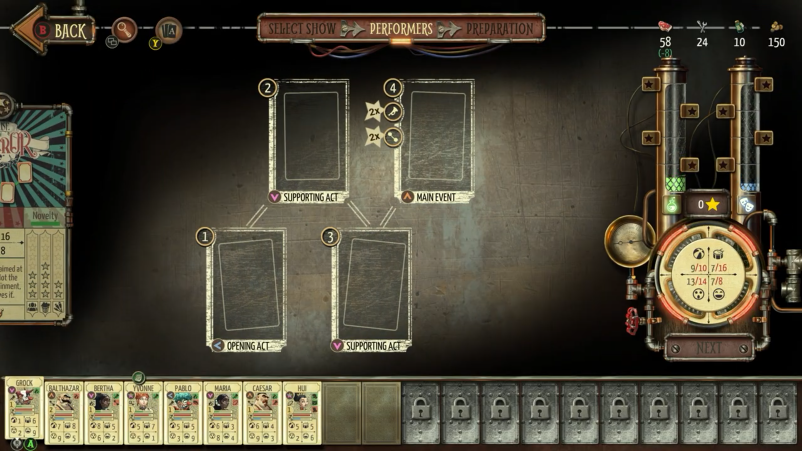 剧情驱动RPG《电气马戏团》实机宣传片 <a href=