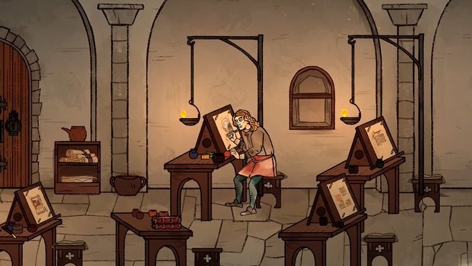 黑曜石新作《Pentiment》不支持出售简体中文。