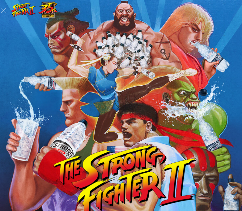 《街霸2》经典涅槃烤肉串CM视频感动记忆恢复