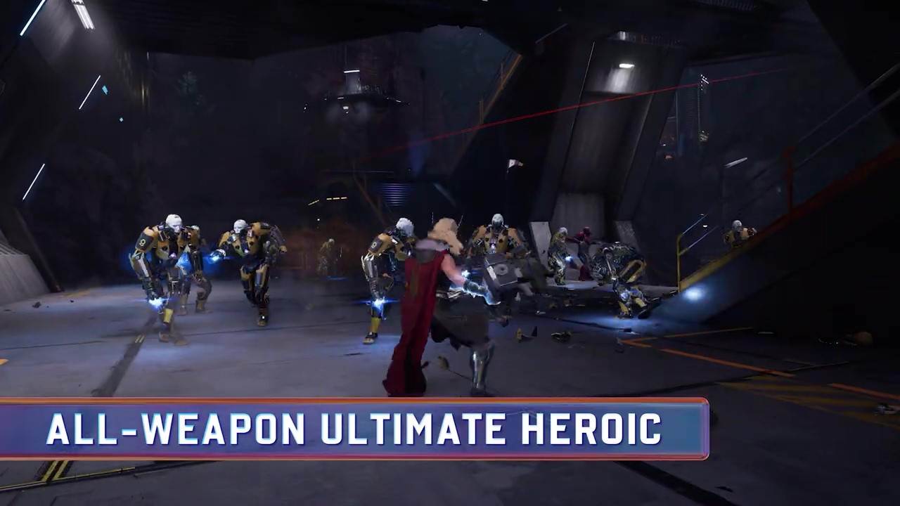 《漫威复仇者联盟》“神威雷神”实机预告 现已上线